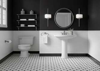 Bathroom Floor Skirting
