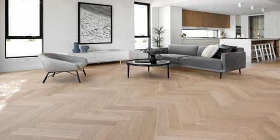 Herringbone Timber Flooring