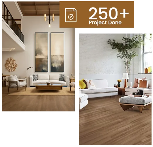 luxurious MDF flooring in Dubai